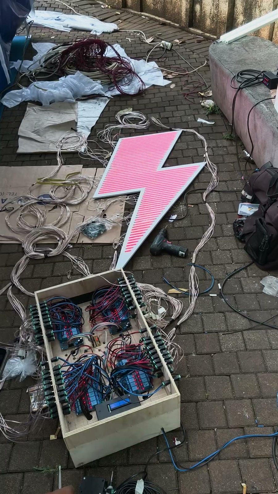Lightning Bolt LED Timer for MIZONE